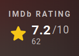 IMDb rating 7.2/10