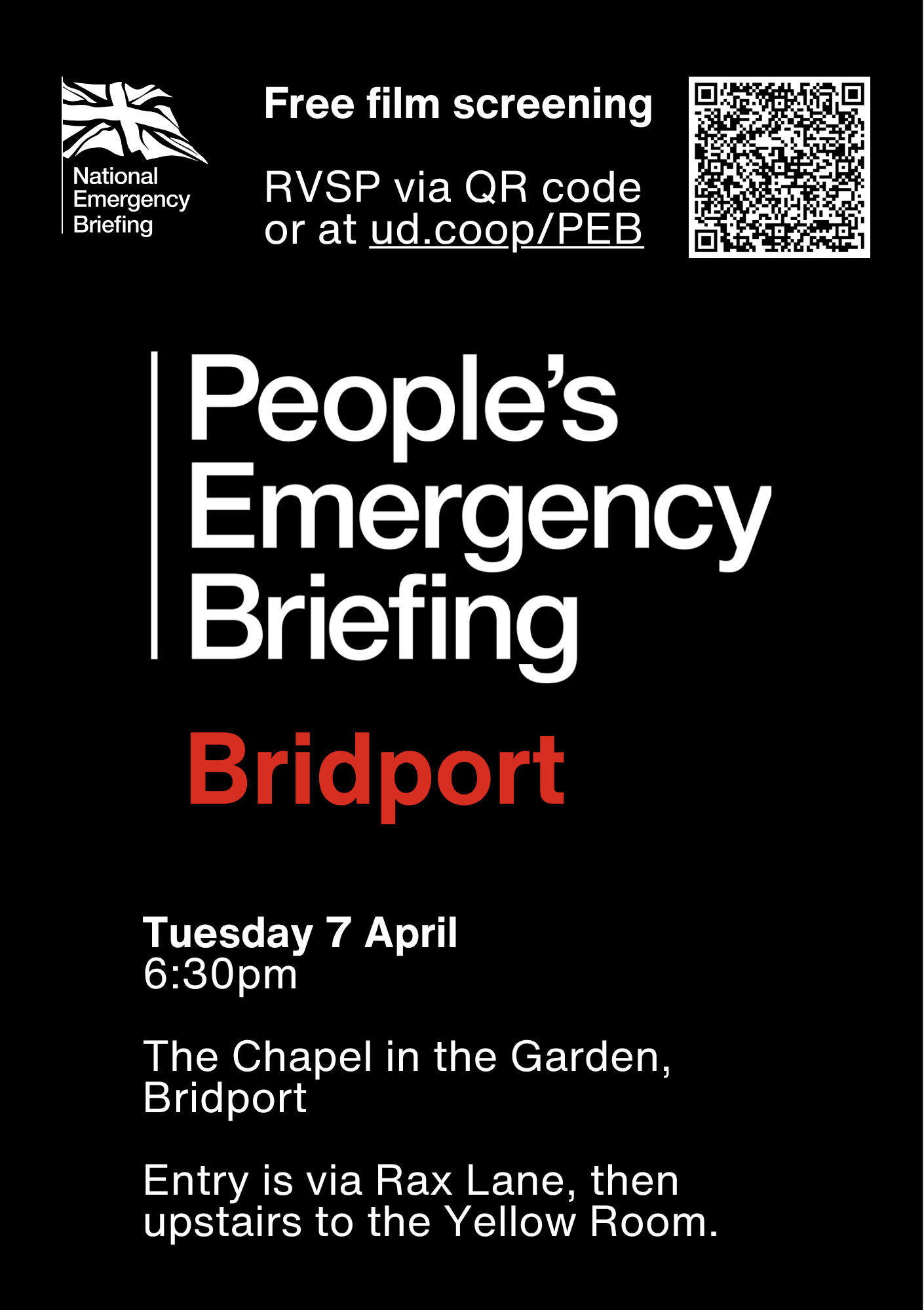 People's Emergency Briefing - Bridport