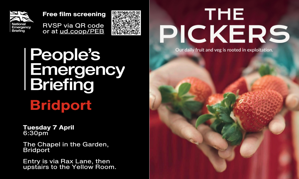 People's Emergency Briefing tomorrow + MMMM! next Monday